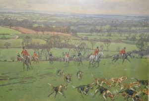 Peter Biegel Hunting Prints The Old Surrey and Burstow Hunt