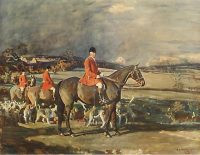 Munnings Hunting prints The Essex Union Hunt