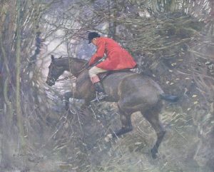 Alfred Munnings Hunting prints The Gap