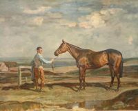 Brown Jack by Alfred Munnings Racing print