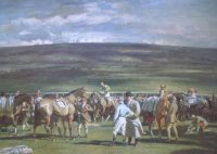 Alfred Munnings Racing Prints March Meeting Cheltenham