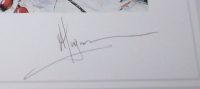 Alan B Hayman Grey Partridge pencil signature