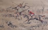 Tom Carr Prints Etchings Hunting Racing