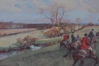 Lionel Edwards print The Atherstone Hunt