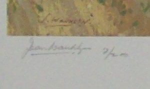 Joan Wanklyn prints The Royal Field Artillery original pencil signed picture