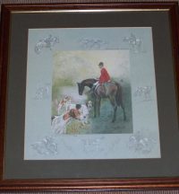 Mandy Thornton Hunting print The Meynell and South Staffs Hunt
