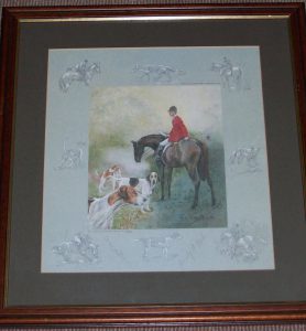 Mandy Thornton Hunting print The Meynell and South Staffs Hunt