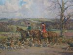 Lionel Edwards Hunting prints The Heythrop Hunt