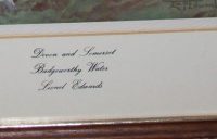 Lionel Edwards Devon and Somerset Staghounds Badgeworth Water frame