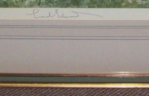 Lionel Edwards Devon and Somerset Staghounds signed print frame
