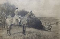 Lionel Edwards Heythrop Hunting Print Mr H.S. Brenchley MFH 1925