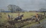 Lionel Edwards Hunting print The Old Surrey and Burstow Hunt