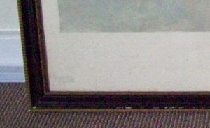 Terence Cuneo Military Print Presentation of the New Standard frame