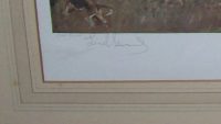 Lionel Edwards The Buccleuch Hunt original pencil signed print picture signature
