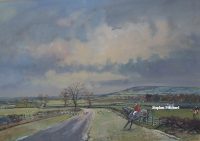 Robin Furness The Bedale Hunt original painting
