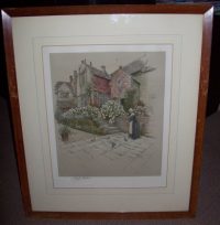 Cecil Aldin Print Binghams Melcombe Dorset frame