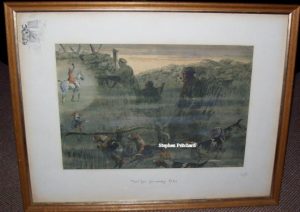 Snaffles Military print That far, far away echo frame