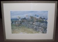 Gilbert Holiday Punchestown original artist Racing print Frameartist Racing print