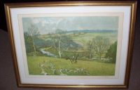 Lionel Edwards Hunting Print The Heythrop Hunt frame