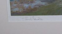 Lionel Edwards The Zetland Hunt Print signature detail