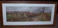 FA Stewart Print The Blackmore Vale Hunt signature Frame