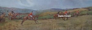 FA Stewart Print The Cattistock Hunt