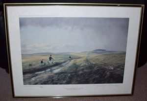 Roderick Lovesey Marlborough College Beagles Print Frame