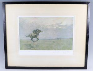 Lionel Edwards Half Speed Gallop frame