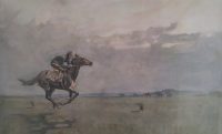 Lionel Edwards Racing print Half Speed Gallop