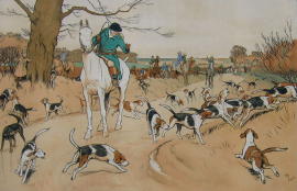 Cecil Aldin Prints, Dog Etchings and Coaching Pictures