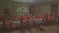 The Tarporley Hunt Club by Goodwin Kilburne