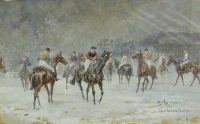 The Grand National 1901 by John Beer