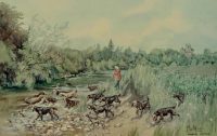 The Dumfriesshire Otterhounds by John King