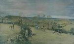 Lionel Edwards Hunting prints The Duke of Beauforts Hunt The Daunsty Vale