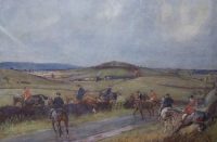 Lionel Edwards Hunting Prints The Bedale Hunt Hull Hill