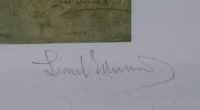Lionel Edwards Print The Berwickshire Hunt Signature