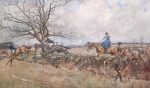 Lionel Edwards Hunting Prints The Household Brigade Draghounds