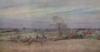 Lionel Edwards Hunting print The Rufford Hunt