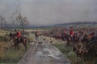 Lionel Edwards Hunting prints The South Notts Hunt