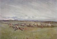 Lionel Edwards Hunting prints The Zetland Hunt Carkin Whin