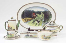 Lionel Edwards China by Soane and Smith and W.T. Copeland Lionel Edwards China by Soane and Smith and W.T. Copeland
