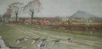 Cecil Aldin Hunting prints The Cheshire Hunt Tattenhall