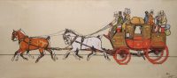 Cecil Aldin Prints The London to Plymouth Coach