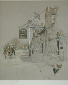 Cecil Aldin Prints The Bell at Stilton