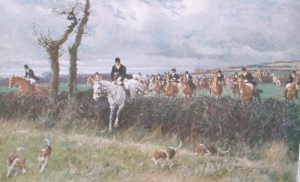 Gilbert Holiday Hunting Prints The Royal Artillery Draghounds