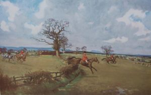 Lionel Edwards Hunting Prints The Cheshire Hunt Tattenhall print