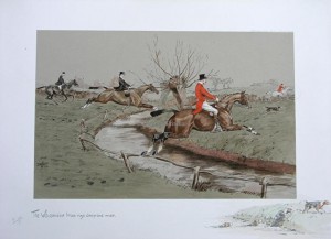 Snaffles Hunting Prints The Whissendine Brook