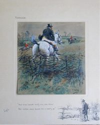 Snaffles Hunting prints Tonnage Hunt print